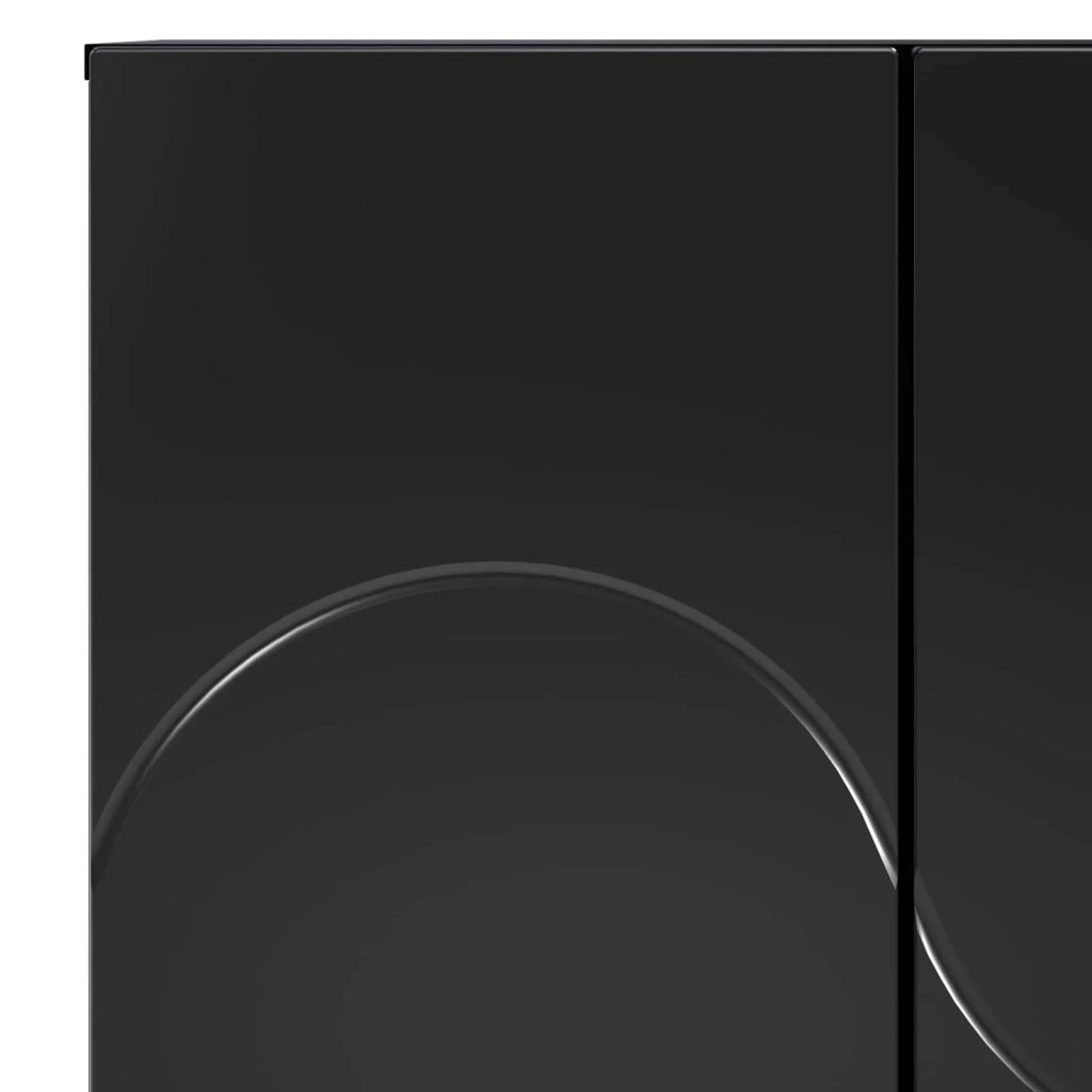 Credenza Nero 67 x 34,5 x 75 cm Legno ingegnerizzato 8011532