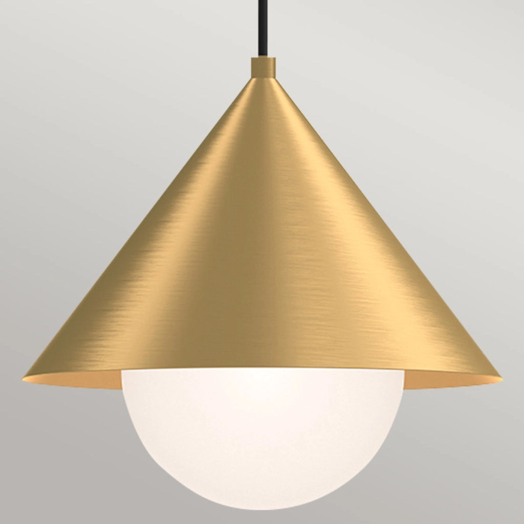 Lampada a sospensione Japandi Remyck Alora oro E27