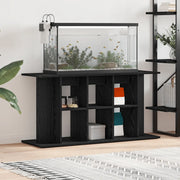 Supporto per acquario in rovere nero 120x40x60 cm in legno ingegnerizzato 862151