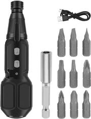 Set di Allen chiave elettrico con funzione ricarica USB, senza fili e con luce LED - per telefono, camera, laptop