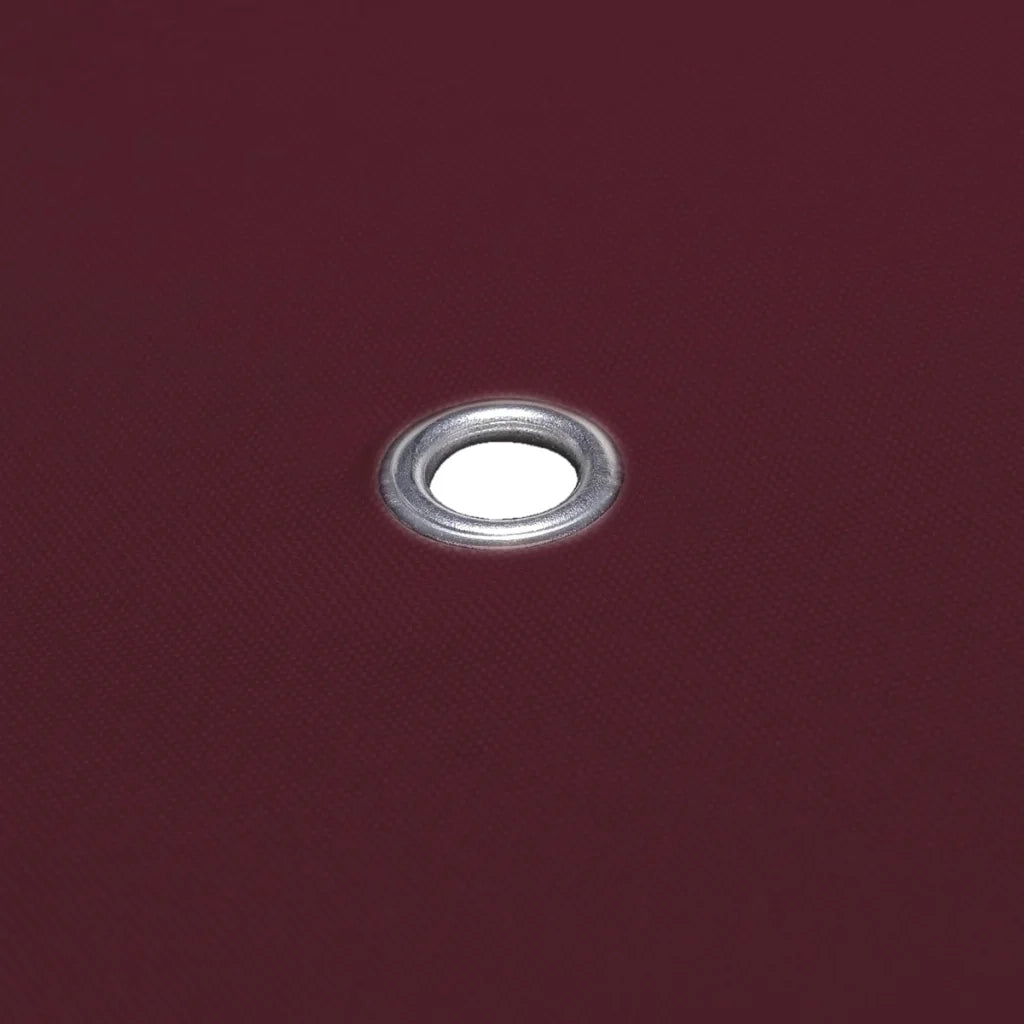 Copertura Superiore per Gazebo a 2 Strati 310g/m2 3x3m Bordeaux CFW3617834