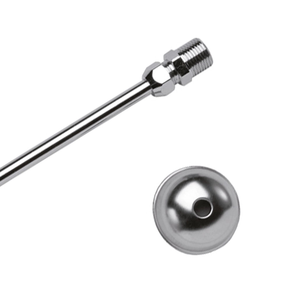 Rubinetto per cassetta cromato 3/8mx3/8f