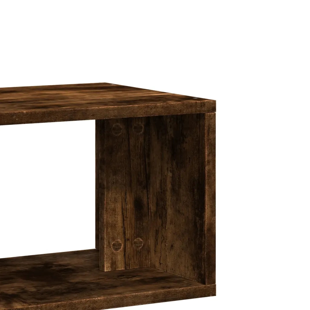 Mobili TV 2 pz | Armadietto TV | Mobile Porta TV Rovere Fumo 75x30x50 cm in Legno Multistrato