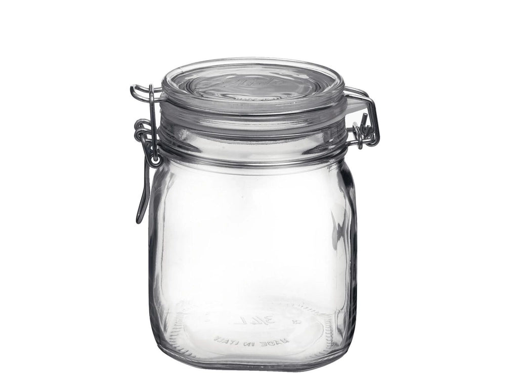 Bormioli Rocco Vaso Vetro Fido con Tappo Ermetico 0,75 lt
