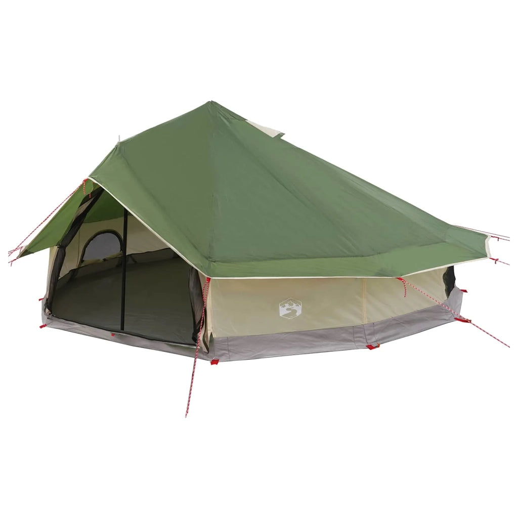 Tenda Tipi Verde 800 x 800 x 430 cm Poliestere e Acciaio 42028715