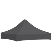 Tetto per Tendone per Feste 2x2 m Antracite 270 g/mÂ² cod mxl 97138