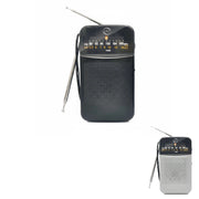 RADIO PORTATILE FM AM DUE BANDE CON ANTENNA TELESCOPICA 35 CM AUX JACK AS-07102