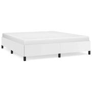 Letto matrimoniale | Letto per adulti | Giroletto Bianco 180x200 cm in Similpelle