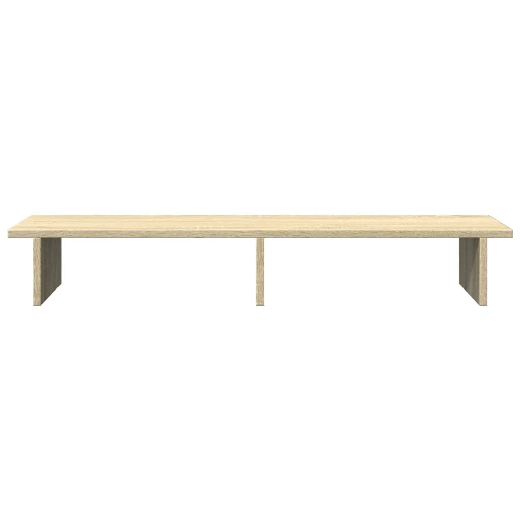 Supporto per monitor Sonoma scrivania/tavolo 100 x 27 x 15 cm legno ingegnerizzato marrone 02_0044977