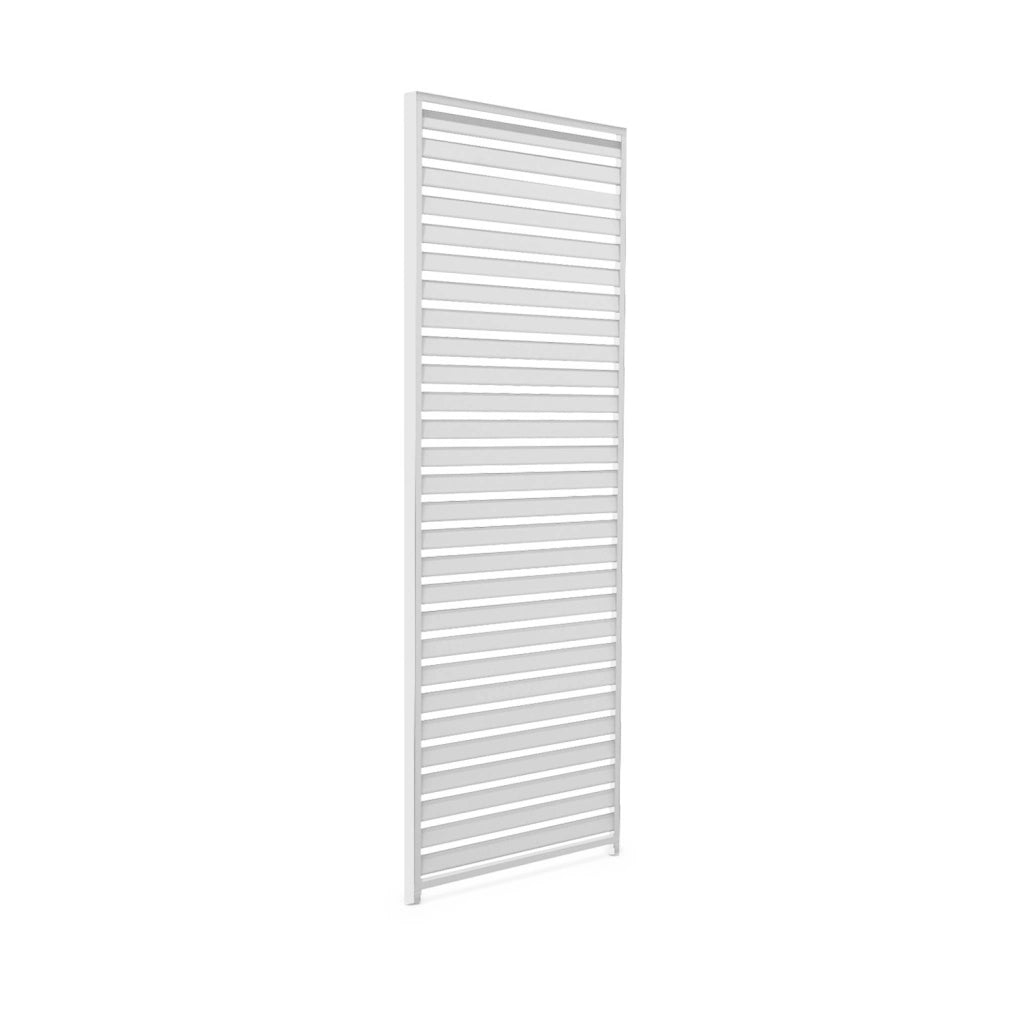 Persiana in alluminio da 1.3m per pergola a lamelle triomphe, bianco