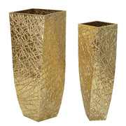 Porta Vasi Squer Coppia cm 34x34x90-25x25x78
