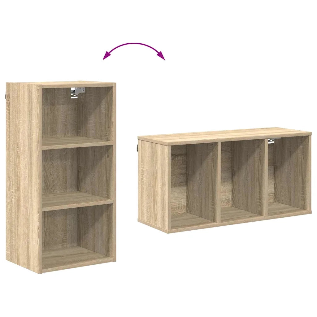 Armadio pensile Rovere Sonoma 40 x 29,5 x 80 cm 884444