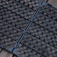 Piastrelle per Esterni Pavimento in Legno, Set 27 Pezzi Montaggio a Incastro, 30x30x2.5 cm