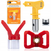 Set di Accessori per Verniciatura Rosfix – Ugello Ultra Spray Modello 513 | Protezione e Precisione