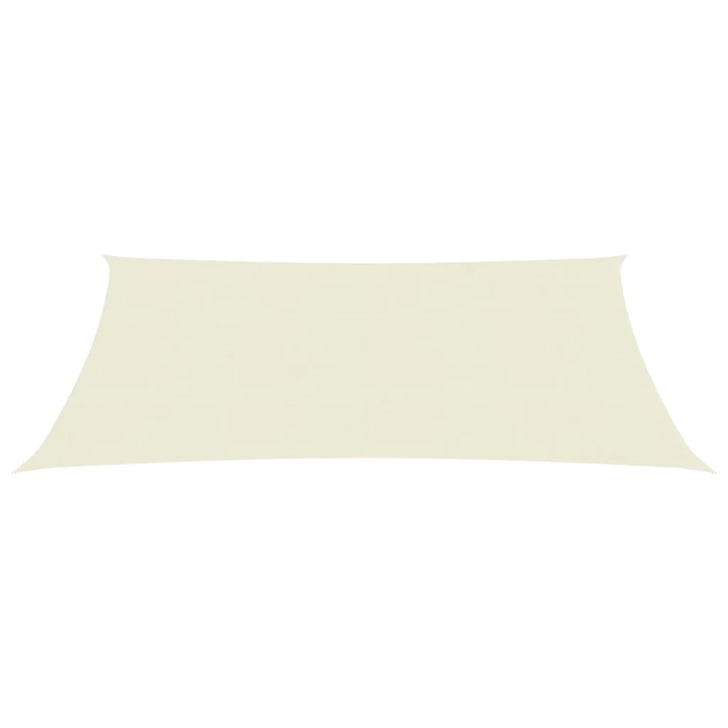 Vela ombreggiante/ombrellone 160 g/m² 3 x 4 m HDPE crema 02_0009083