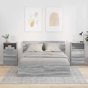 Comodini 2 pcs Grigio Sonoma 40 x 30 x 467 cm Legno multistrato
