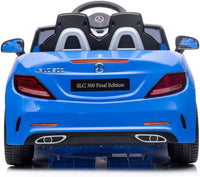 Macchina Elettrica per Bambini Licenza Ufficiale Mercedes SLC 300 "Final Edition" 10,8V 3,1Ah Blu