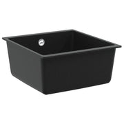 Lavello Nero 430 x 460 mm 80% Quarzo e 20% Resina CFW5734068