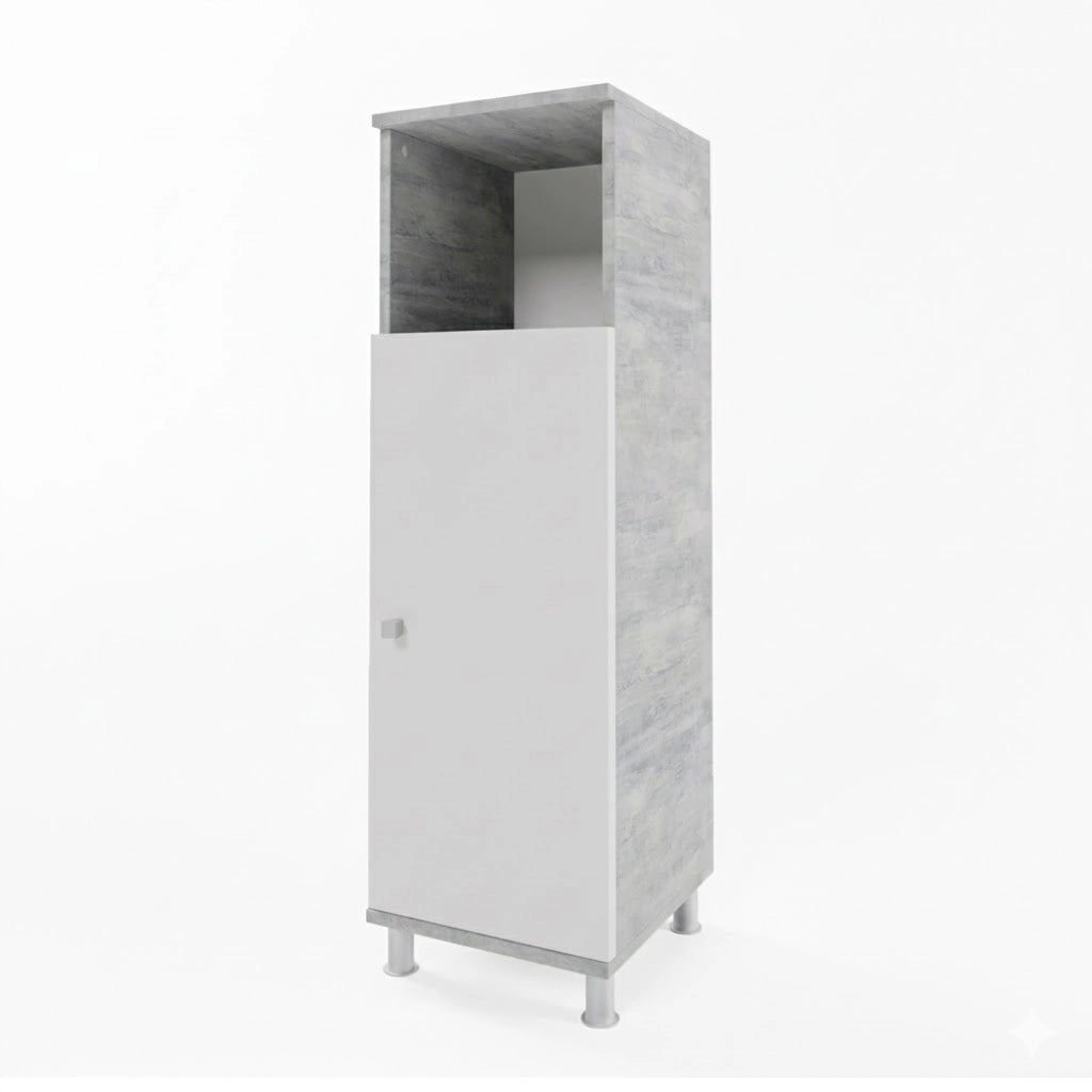 Vicco Mobiletto bagno Calcestruzzo 30 x 95 cm