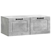 Mobile Porta TV da Muro Grigio Cemento 78,5 x 41 x 30 cm