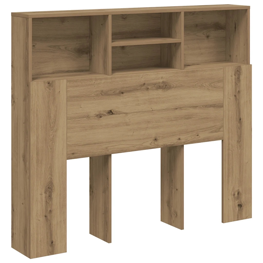 Testiera Contenitore-Testata contenitore Rovere Artigianale 120x19x103,5 Truciolato