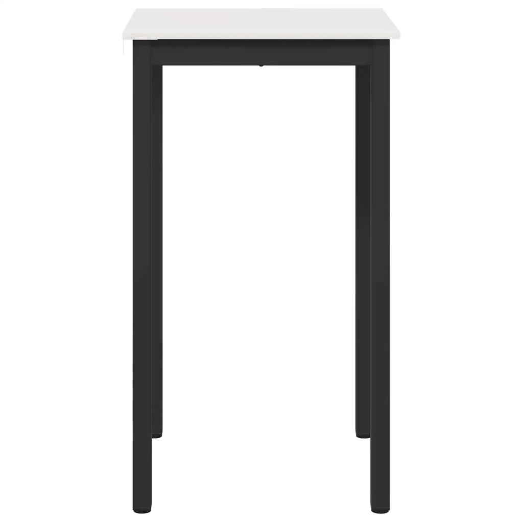 Tavolo da bar Bianco 60 x 60 x 105 cm Pino massello 892798
