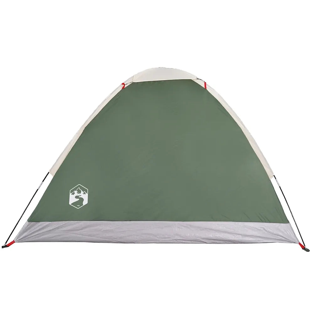 Tenda da Campeggio a Cupola per 2 Persone Verde Impermeabile 94759
