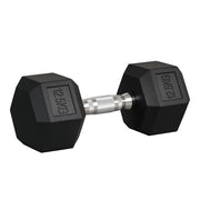 Manubrio Esagonale 12.5 kg ¨C zephmum ¨C Nero, Impugnatura Zigrinata Antiscivolo