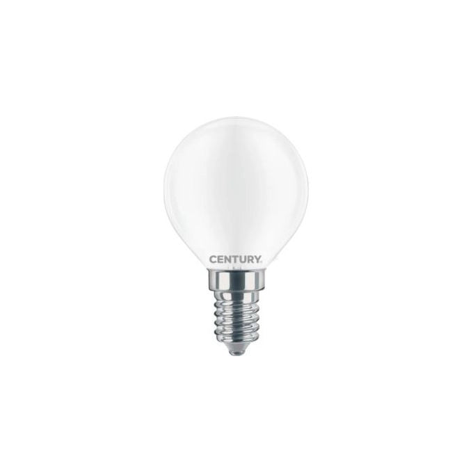 Century Lampadina Led Saten Sfera E14 4W 470lm  4000k