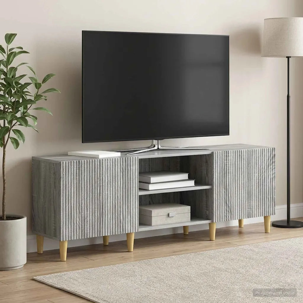 Mobile TV Grigio Sonoma 150 x 31 x 50 cm Legno ingegnerizzato 894691