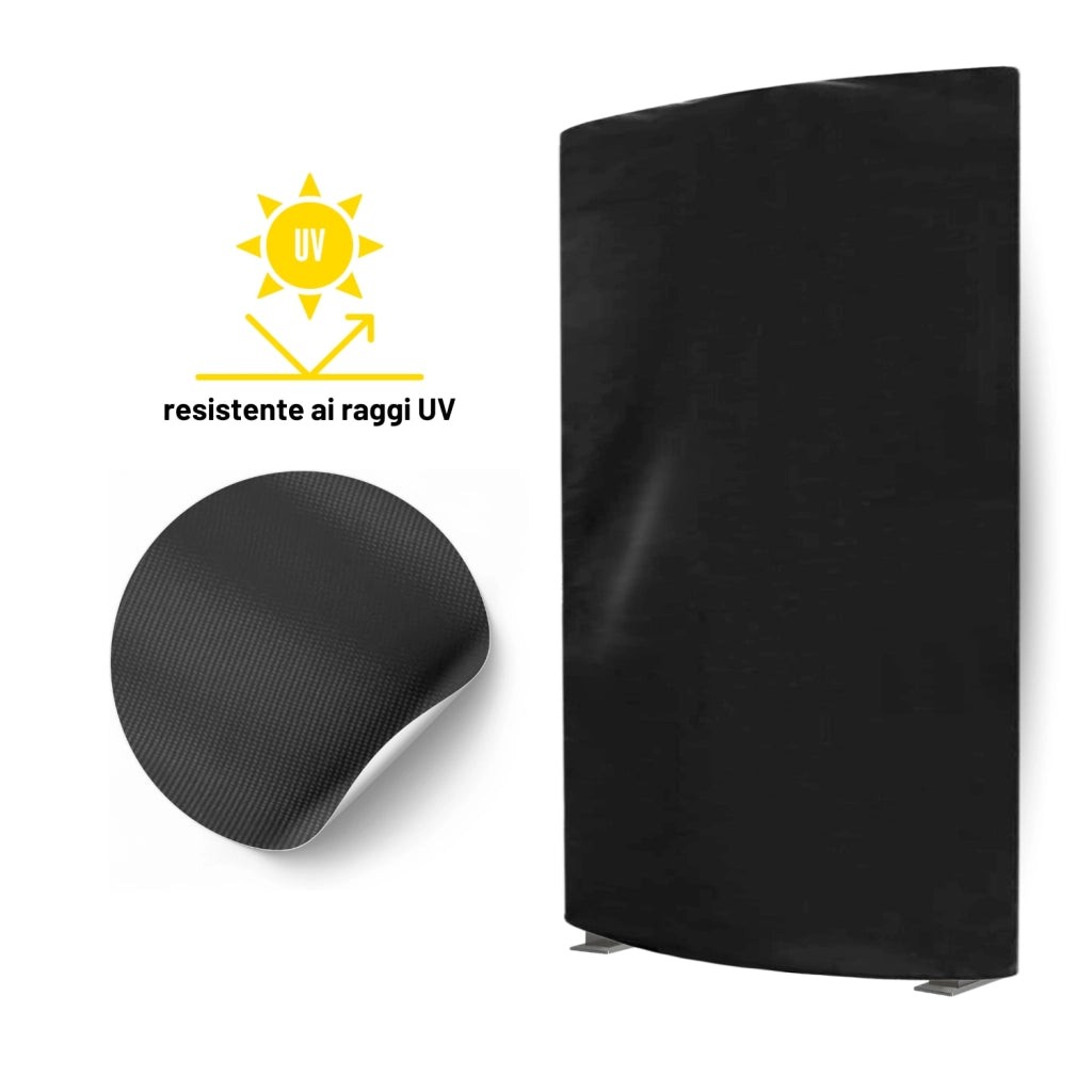 Custodia protettiva doccia esterna impermeabile antivento rivestimento anti uv *** modello acero, confezione 1