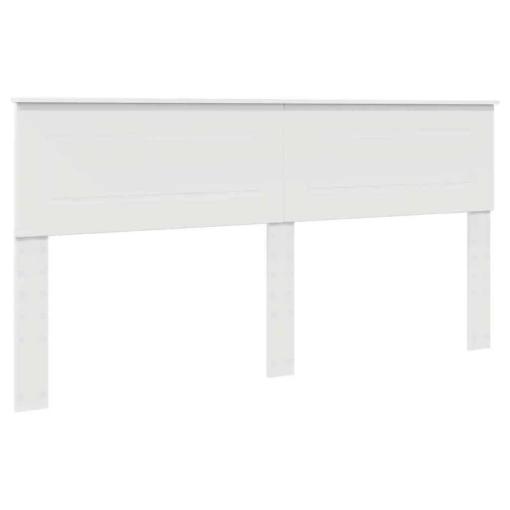 Testiera-Testata-Testiera Decorativa Bianco 180 cm Legno multistrato 516242