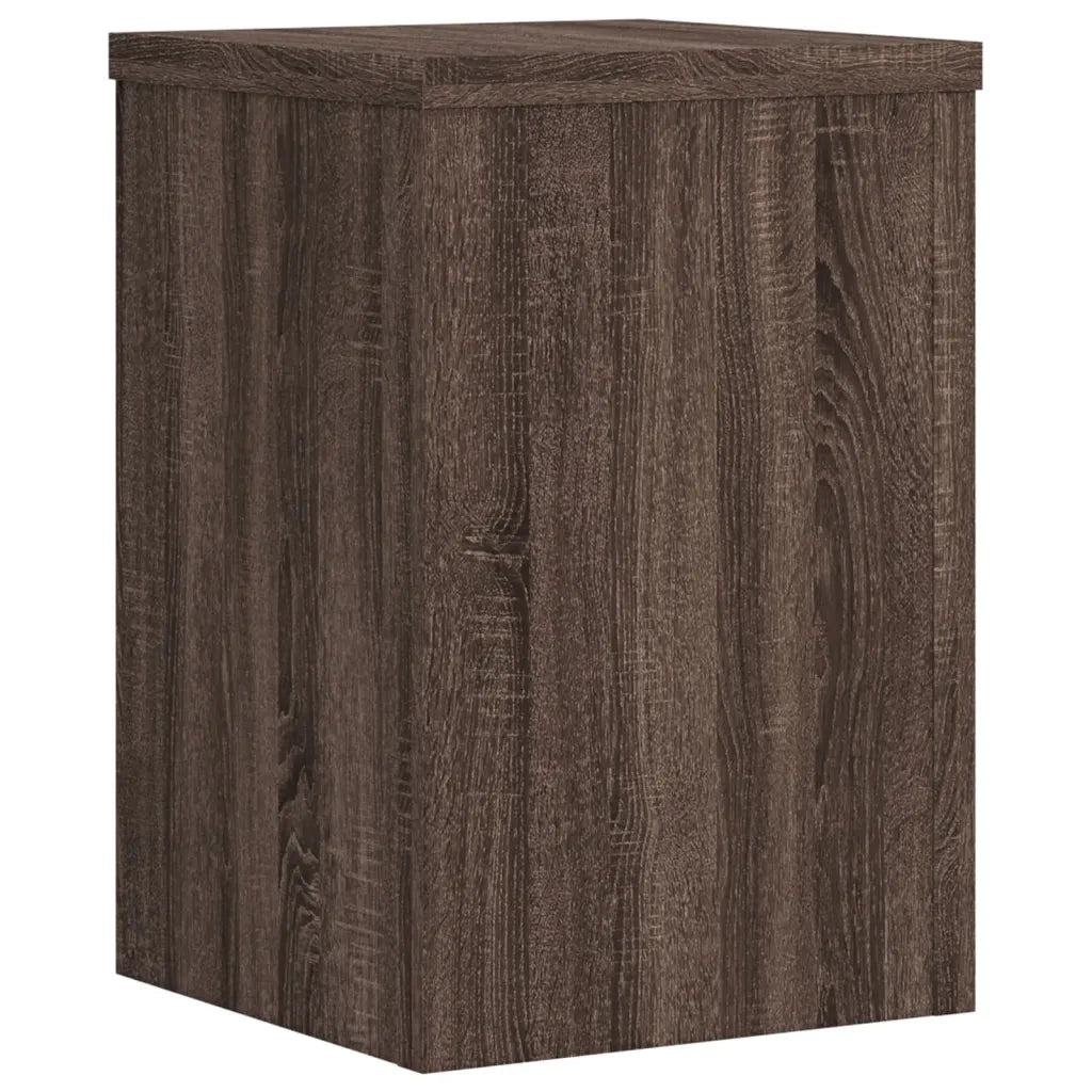 Supporti per piante | Sostegno per piante 2 pz Marrone 25x25x35 cm Legno Multistrato
