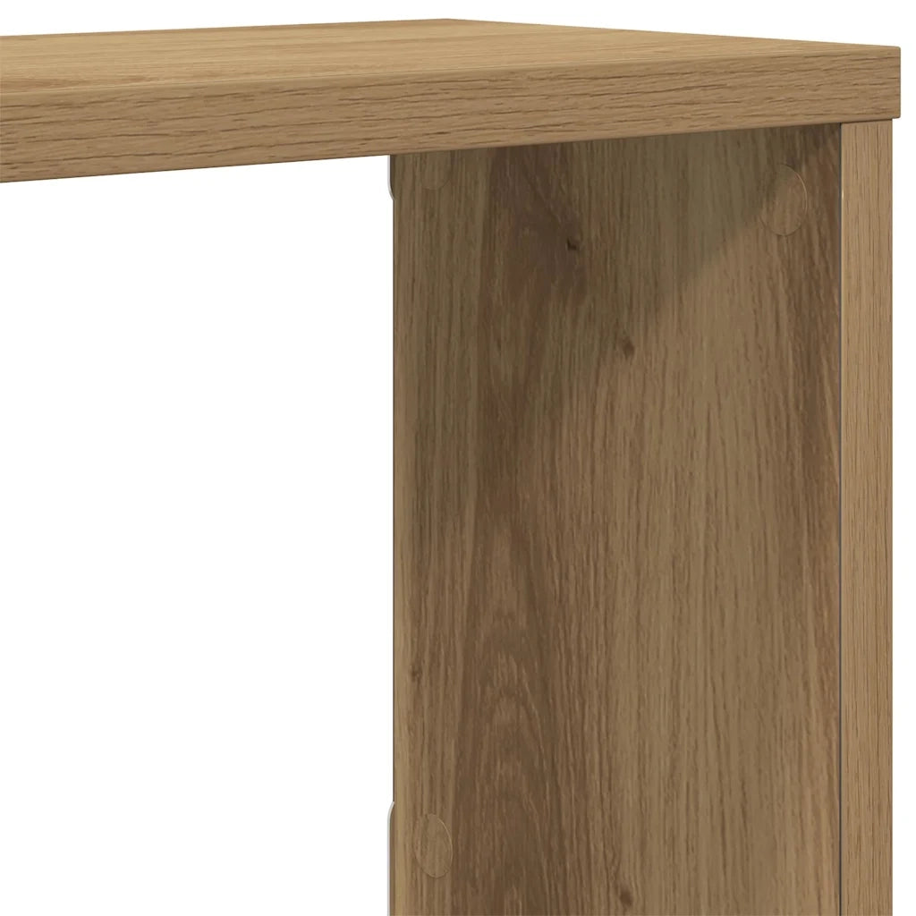 2 pz Mensole Parete | Mensola sospesa a Cubo Artigianale 100x15x30 cm Truciolato