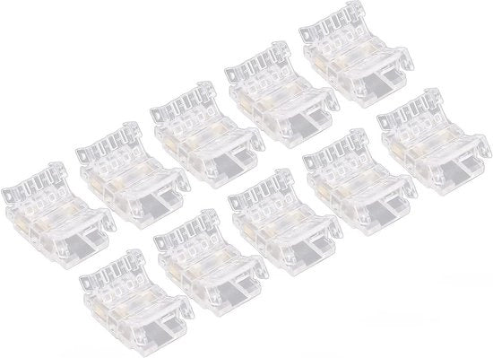 Connettore LED a 3Pole 10mm per Illuminazione Casa Ufficio Scuola - 10 Pezzi