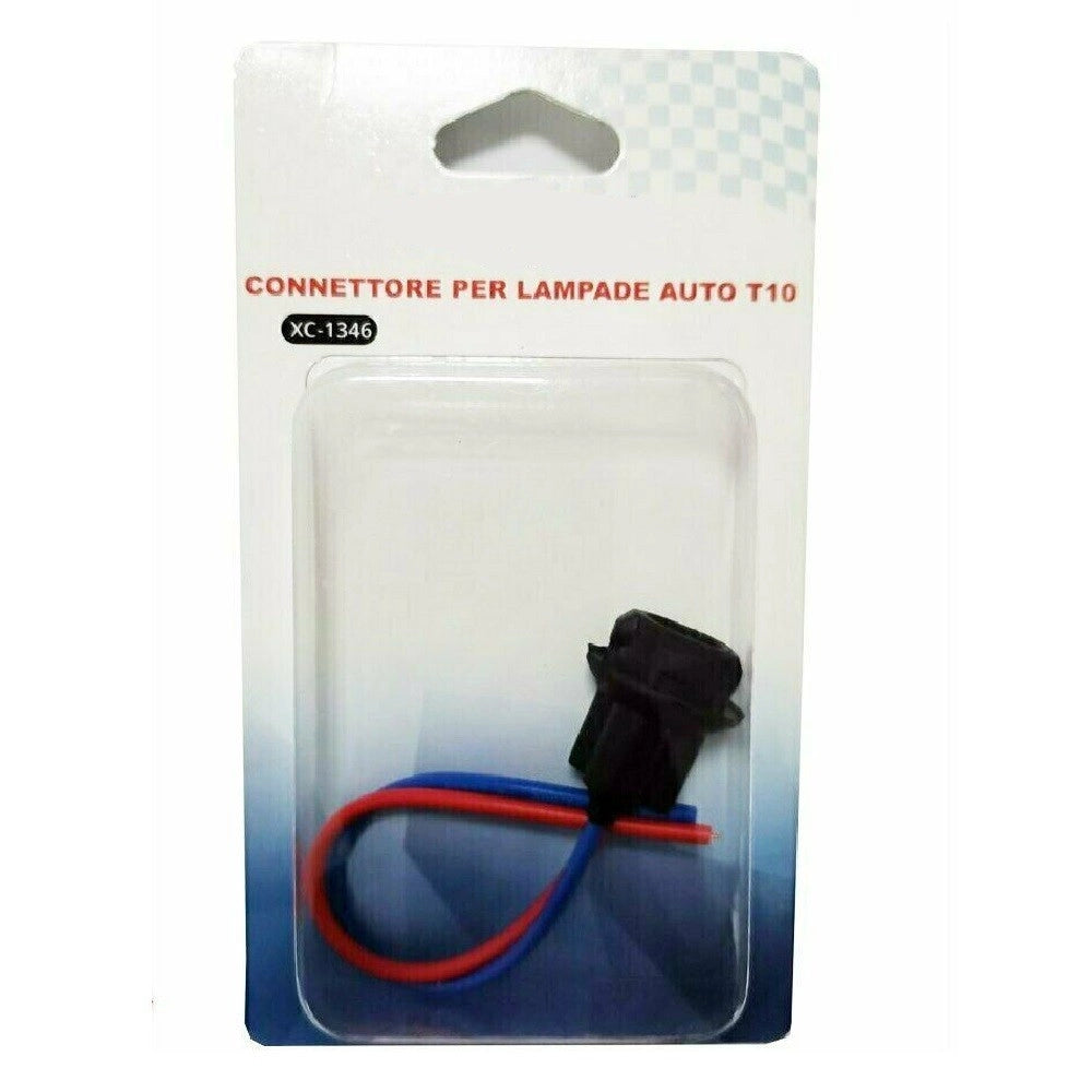 Trade Shop - Connettore Lampade Auto T10 Spina Versione W5w Socket W2 1x9 5d Lampade Xc-1346 -
