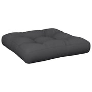 Cuscino per pallet | Cuscini per sedie Nero 60x60x12 cm in Tessuto