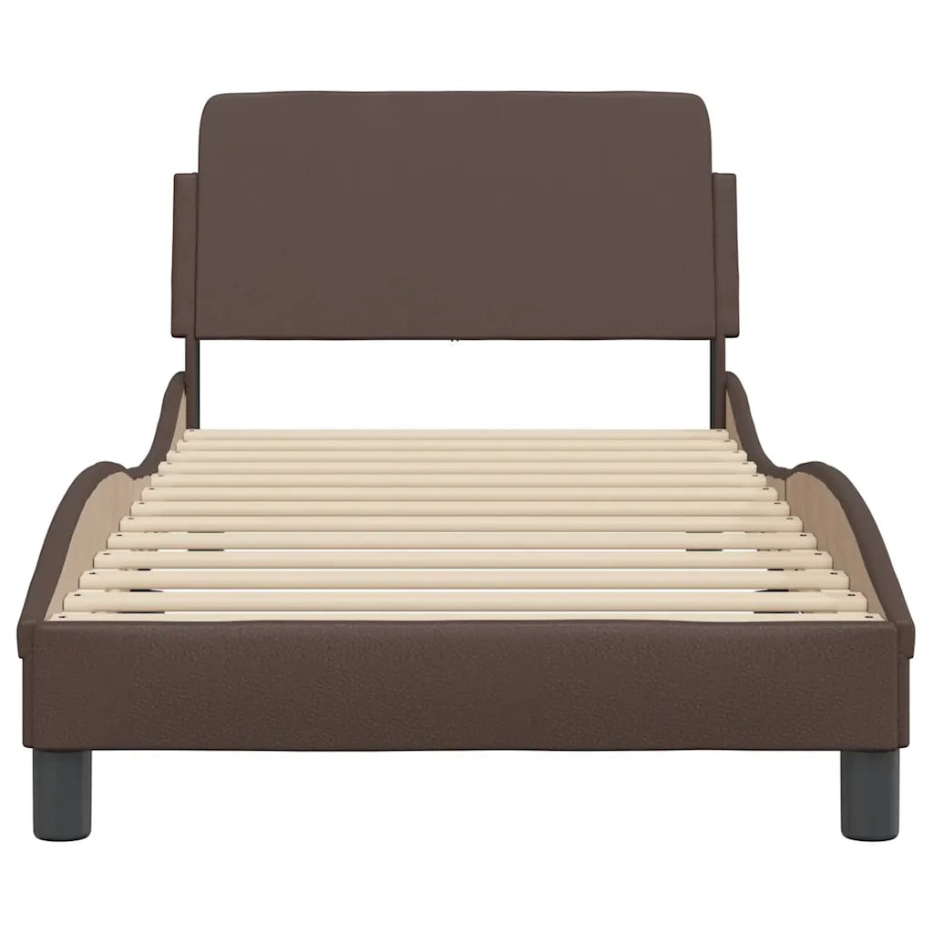 Giroletto Dover Marrone 90x190 cm in Similpelle 373100