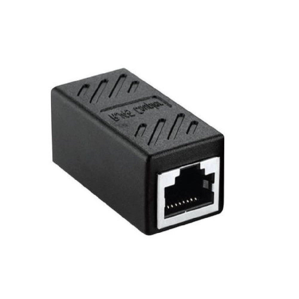 Trade Shop - Accoppiatore Connettore Rete Lan/rj45 Ethernet Cat5/cat5e/cat6 Adattatore Sp-l03 -