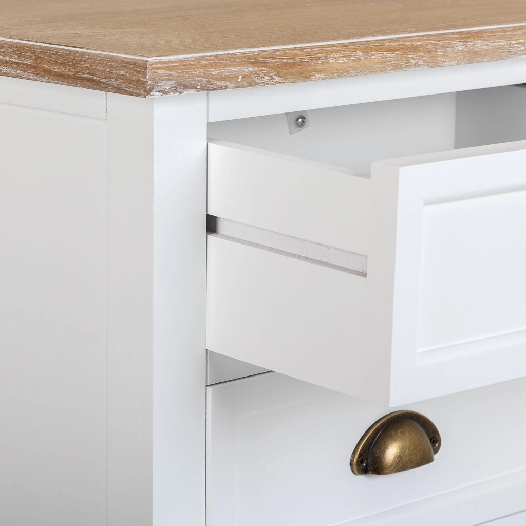 Sinfonico in legno bianco 45x35x90h