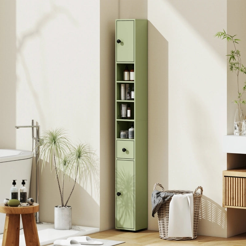 ARMADIO BAGNO STRETTO 180 x 20 x 20 cm Verde
