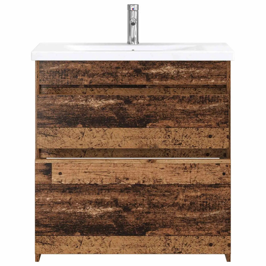 Set di mobili per il bagno Legno antico 81 x 40 x 84,5 cm 3404272