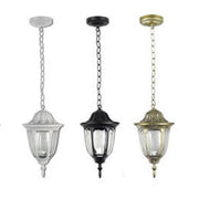 Trade Shop - Lanterna Sospesa Da Soffitto Lampada Giardino Retrò Per Esterno Con Catena -