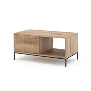 Vicco Tavolino Quercia vichinga 90 x 50 cm con un cassetto