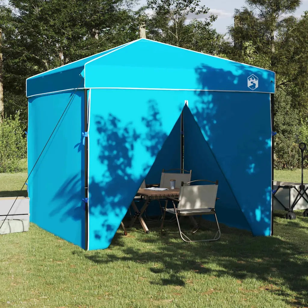 Tenda Gazebo Blu 243 x 243 x 251 cm Tessuto 42007380