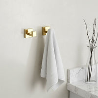 Set Accessori Da Bagno Rio Gold 4 Pezzi