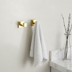Set Accessori Da Bagno Rio Gold 4 Pezzi