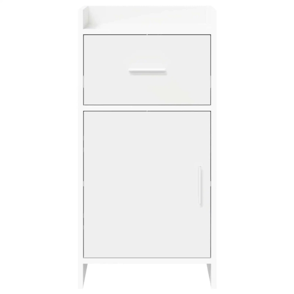 Credenza Bianco 40 x 36 x 80 cm Legno ingegnerizzato 8011083