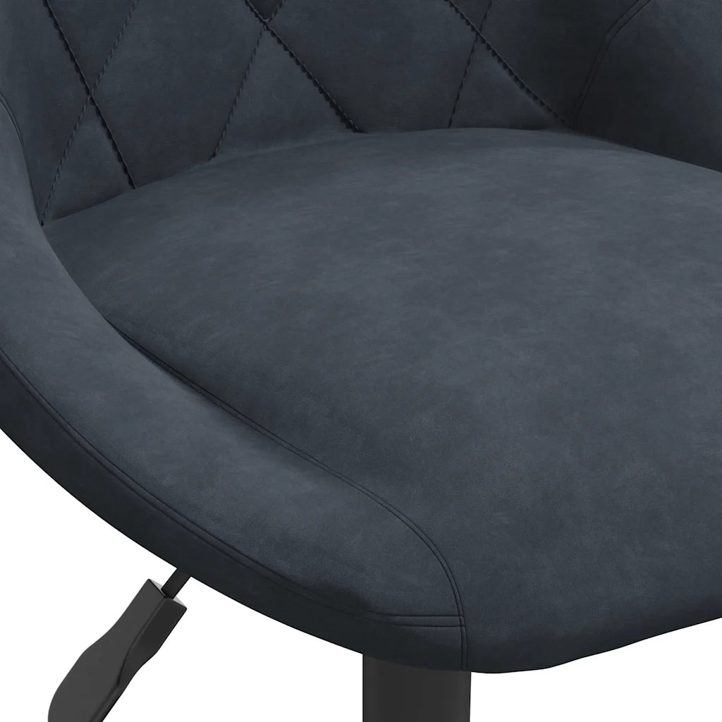 Sedia da Pranzo Grigio Scuro in Velluto cod mxl 55102