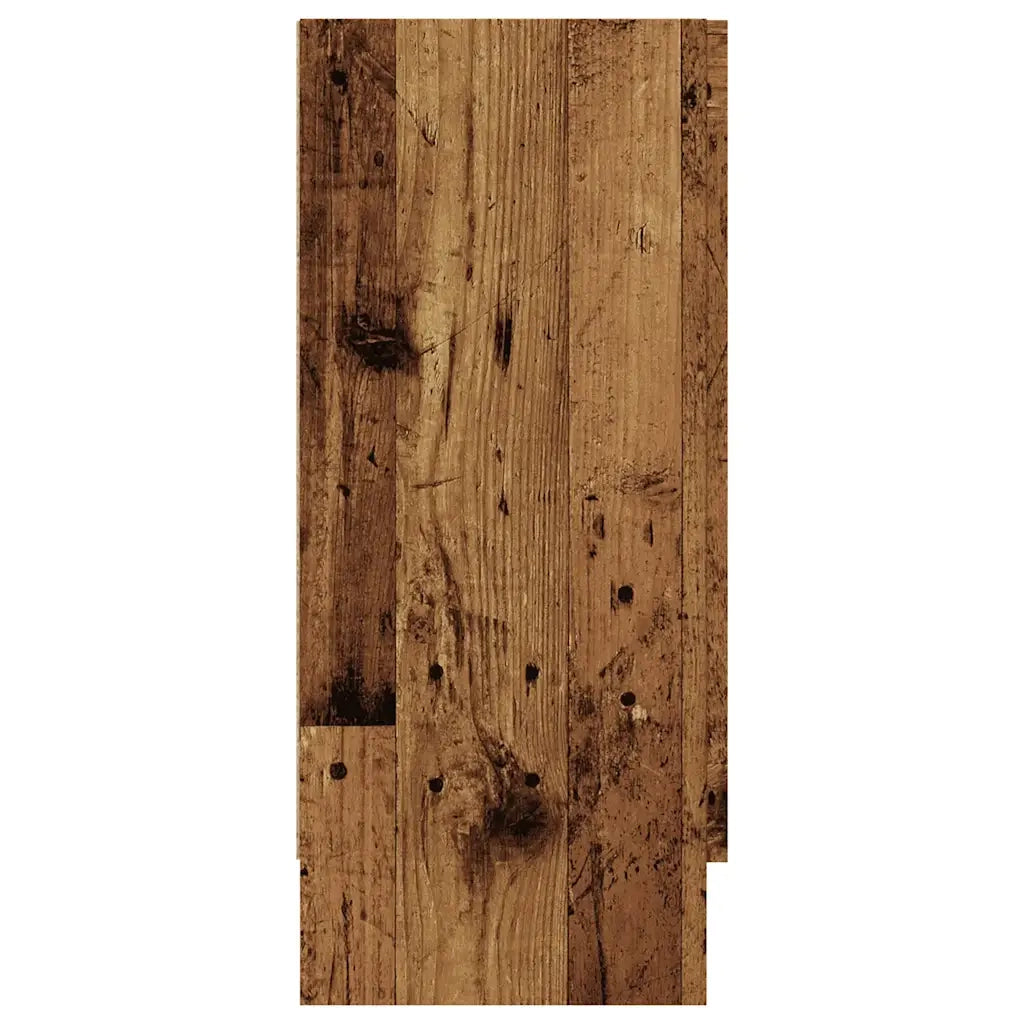 Credenza Legno Antico 120x30,5x70 cm in Truciolato 856162